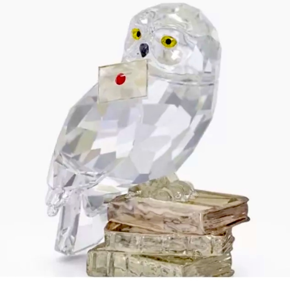 NIB 100% Authentic Swarovski Harry Potter Hedwig Retire Crystal Figurine 5585969